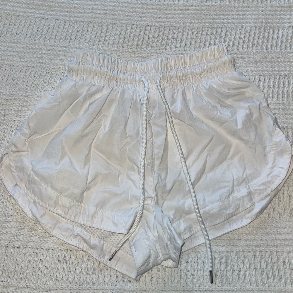 White Athletic Shorts